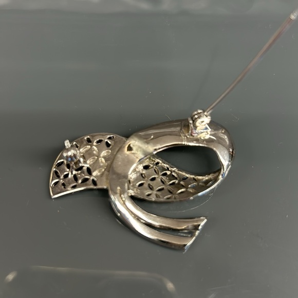 Vintage MCM Abstract Brooch by Sphinx - Picture 3 of 3